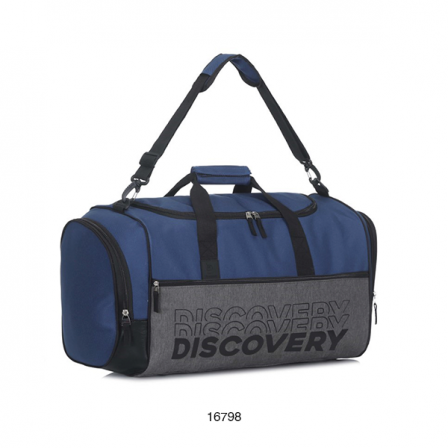 BOLSON DISCOVERY AZUL GRIS 16798