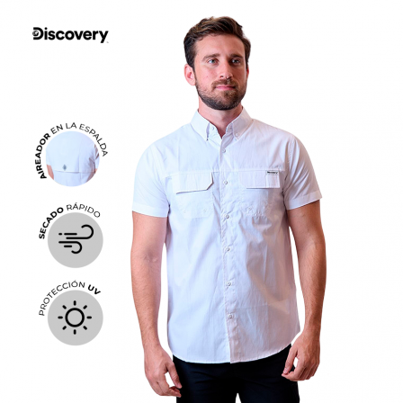 CAMISA M/C CAB  DX4578-308-80242WHT