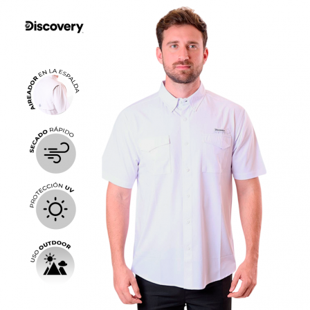 CAMISA M/C CAB  DX5078-308-83600WHT