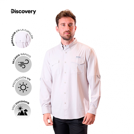 CAMISA M/L P/CAB  DX5078-308-83601GRY