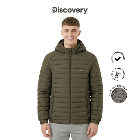 CAMPERA TERMICA CABABALLERO CLASICA OLIVO