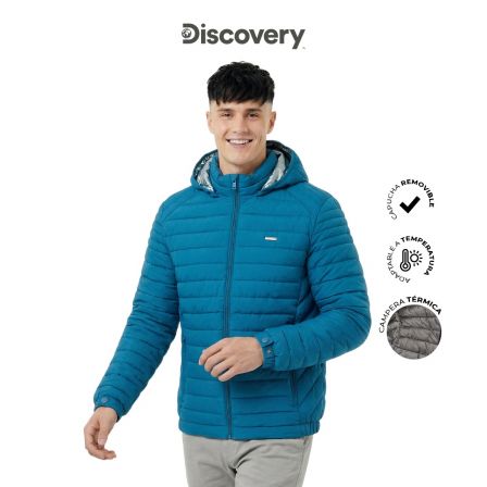 CAMPERA TERMICA CABABALLERO CLASICA CELESTE