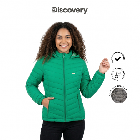 CAMPERA TERMICA DISCOVERY DAMA VERDE