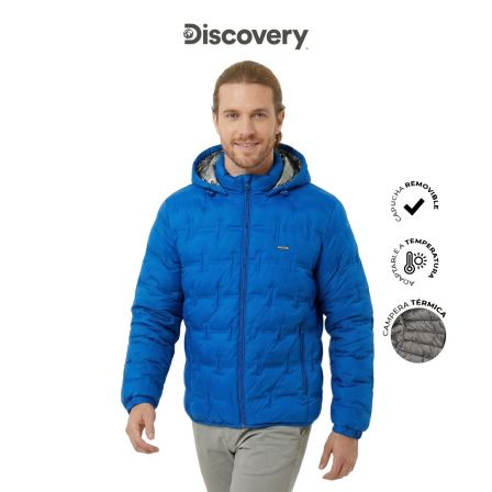 CAMPERA TERMICA CABABALLERO MODERNO AZUL