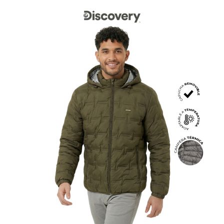 CAMPERA TERMICA CABABALLERO MODERNO OLIVO