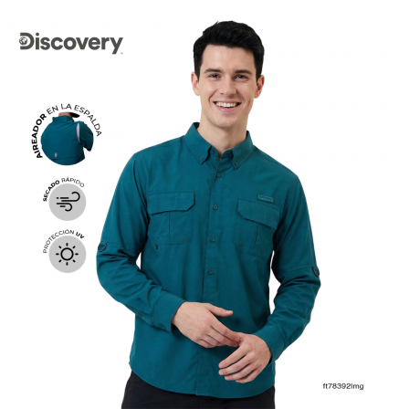 CAMISA DISCOVERY CABALLERO DX1477-308-78392LMG