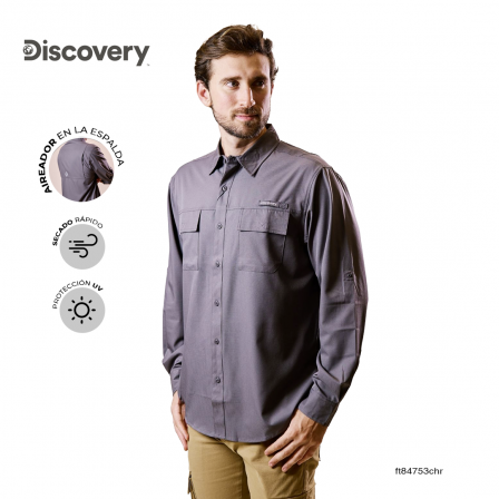 CAMISA DISCOVERY CABALLERO DX5279-308-84753CHR
