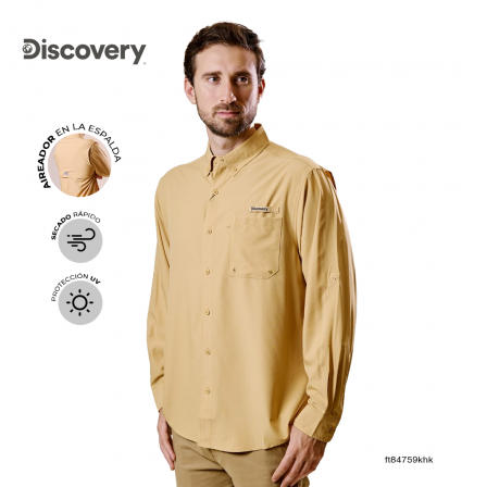 CAMISA DISCOVERY CABALLERO DX5279-308-84759KHK