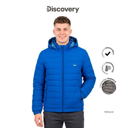 CAMPERA TERMICA CABABALLERO CLASICA AZUL