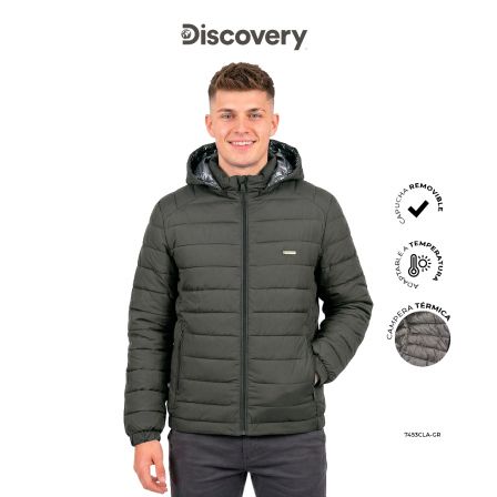 CAMPERA TERMICA CABABALLERO CLASICA GRIS