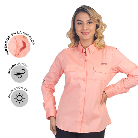 CAMISA DISCOVERY PARA DAMA DX4577-112-76866SLM