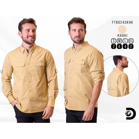 CAMISA M/L P/CAB  DX4578-308-80243KHK