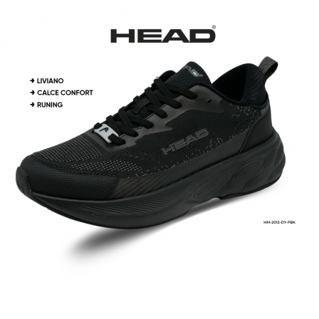 CALZADO HEAD HM-2012-DY-FBK DEPORTIVA DE DAMA