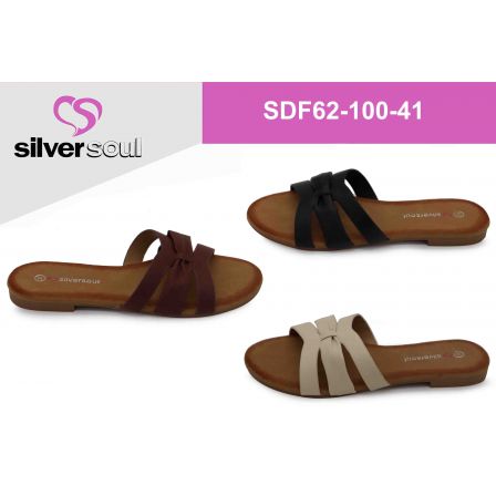 SANDALIA SILVER DAMA SDF62-100-41